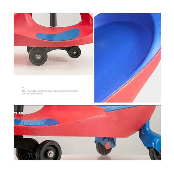 FOOT-MOVABLE ECO CAR RED