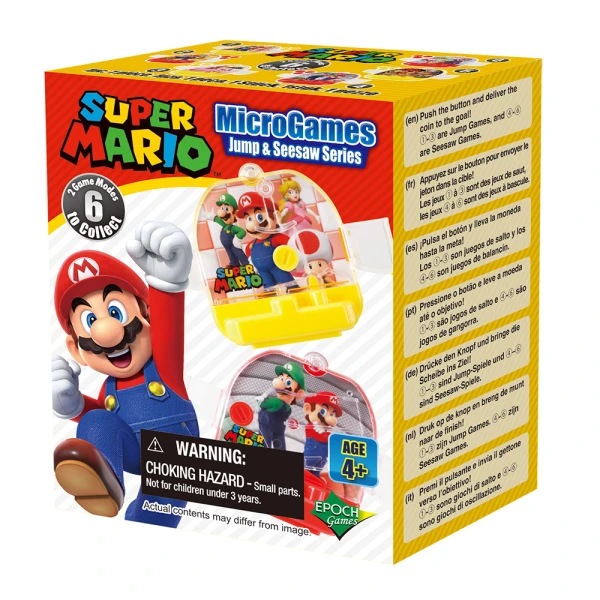 SUPER MARIO MICRO GAMES JUMP & SEESAW SERIES SURPRISE 
