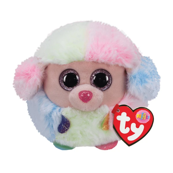 TY BEANIE BALLS PLUSH POODLE DOG
