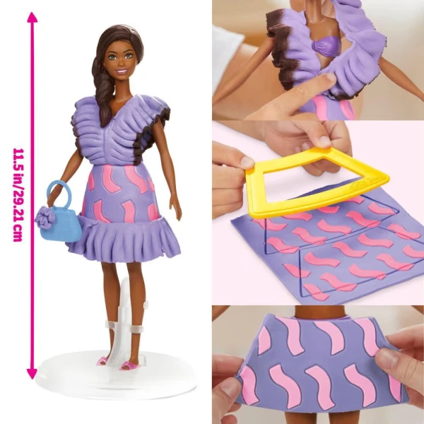 PLAY-DOH BARBIE FASHIONISTA RUFFLES