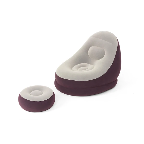 BESTWAY INFLATABLE 121X100X86 cm COMFORT CRUISER LOUNGE BORDEAUX