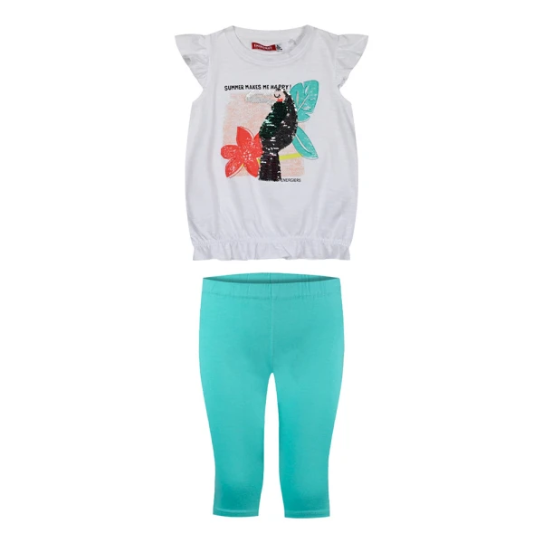 ENERGIERS GIRL\'S SET EMERALD GREEN