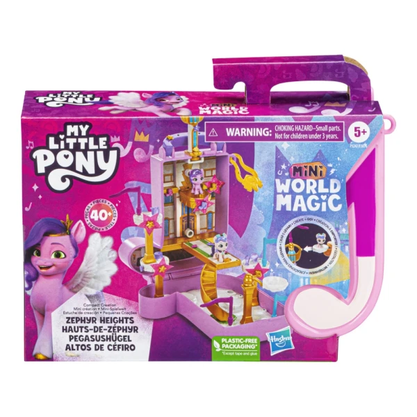 MY LITTLE PONY MINI WORLD MAGIC COMPACT CREATION - ZEPHYR HEIGHTS