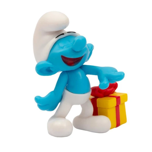 SMURFS - ΣΤΡΟΥΜΦΑΚΙΑ ΦΙΓΟΥΡΕΣ 5 εκ. ΣΕ ΔΙΑΦΑΝΕΣ ΣΑΚΟΥΛΑΚΙ - ΔΙΑΦΟΡΑ ΣΧΕΔΙΑ