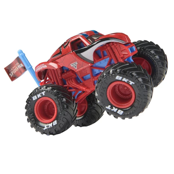 MONSTER JAM VEHICLE MARVEL 1 PACK 1:64 - SEVERAL DESIGNS