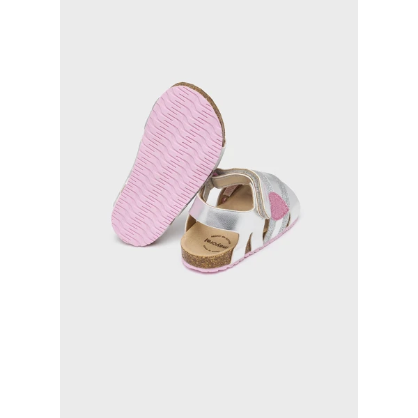 MAYORAL SANDALS BIO METALLIC SILVER