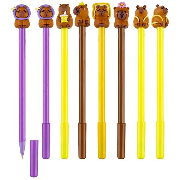 ΣΤΥΛΟ ΜΠΛΕ CAPYBARA 0.8mm - 6 ΣΧΕΔΙΑ
