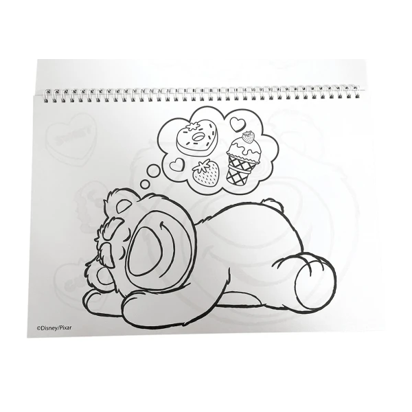 DRAWING PAD 23X33 cm 40 SHEETS AND STICKERS TOY STORY LOTSO