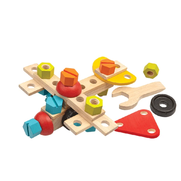 PLAN TOYS WOODEN CONSTRUCTION SETS