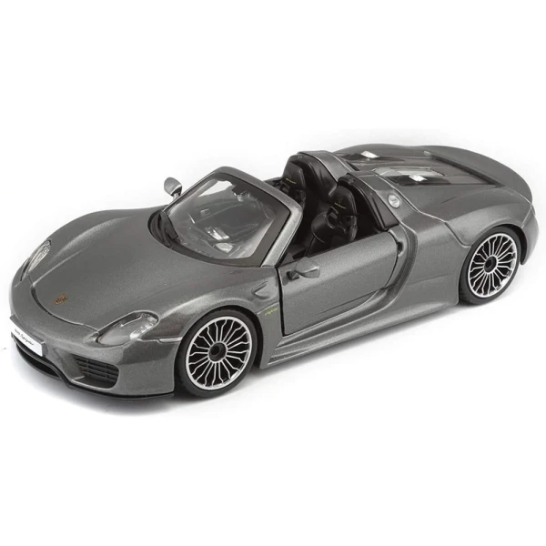 BBURAGO 1:24 PORSCHE 918 SPYDER GREY