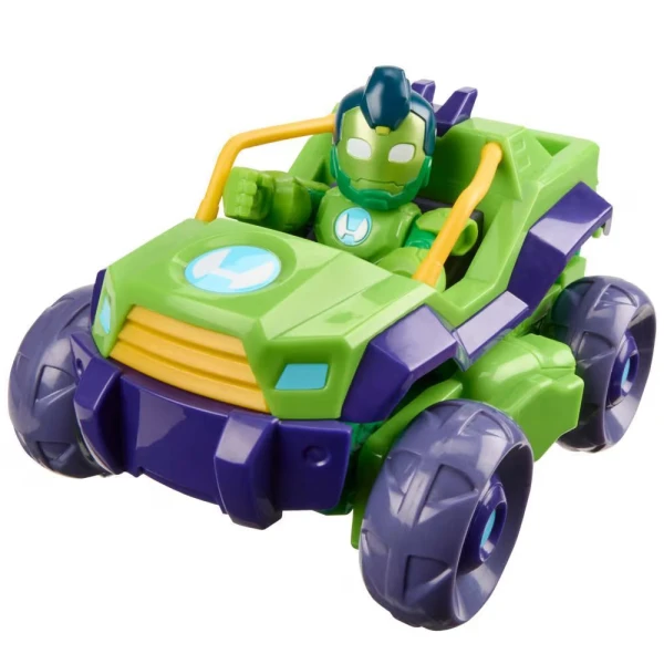 MARVEL IRON MAN AND HIS AWESOME FRIENDS HULK VEHICLE AND FIGURE
