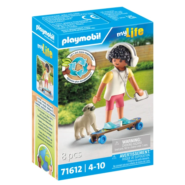 PLAYMOBIL CITY LIFE BOY WITH DOG