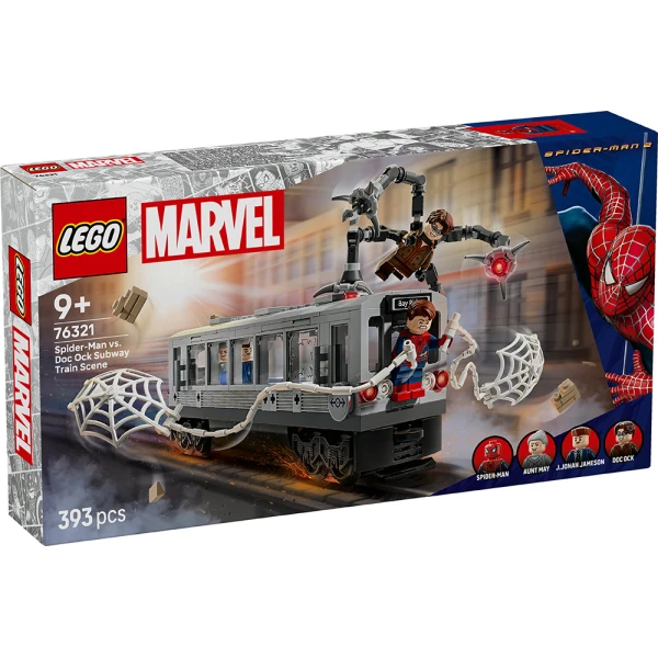 LEGO® MARVEL ΣΚΗΝΗ ΣΤΟ ΜΕΤΡΟ – ΣΠΑΙΝΤΕΡ-ΜΑΝ VS. ΝΤΟΚ ΟΚ
