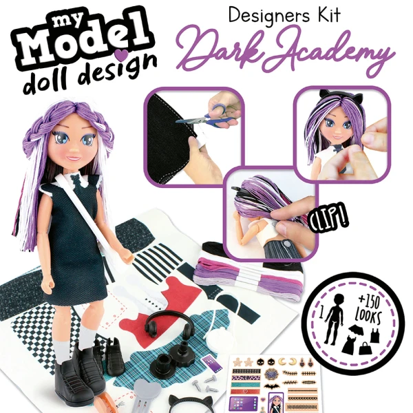 EDUCA MY MODEL DOLL DESIGN DARK ACADEMY