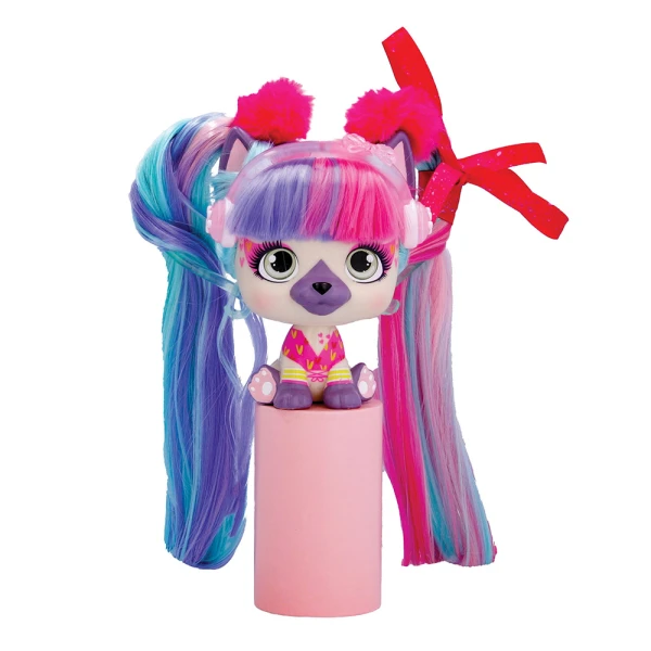 VIP PETS SERIES 3 BOW POWER COLLECTIBLE DOLL WITH EXTRA LONG HAIR - 6 DESIGNS