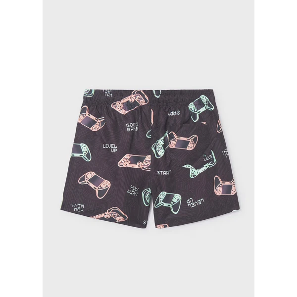 MAYORAL SWIMSUIT PRINTED BLACK 