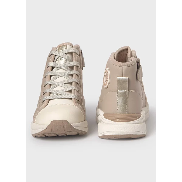 MAYORAL BOOTS THICK SOLE BEIGE