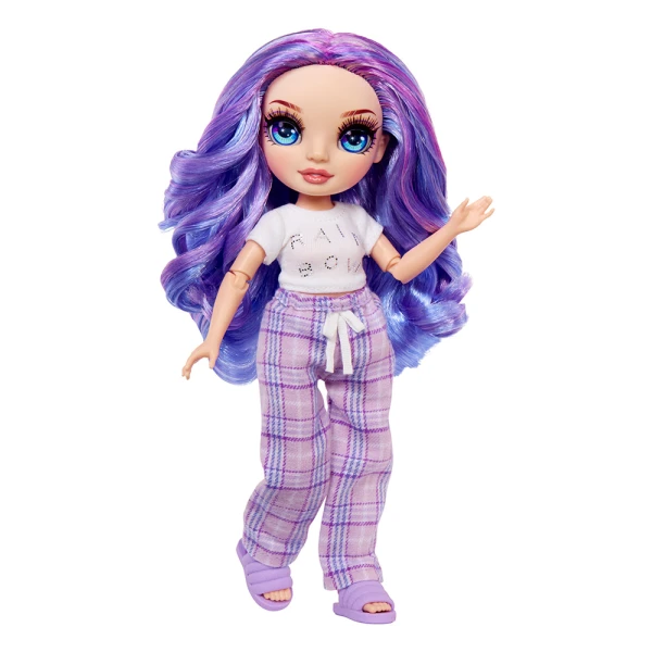 RAINBOW HIGH JUNIOR HIGH PJ PARTY ΚΟΥΚΛΑ - VIOLET (PURPLE)