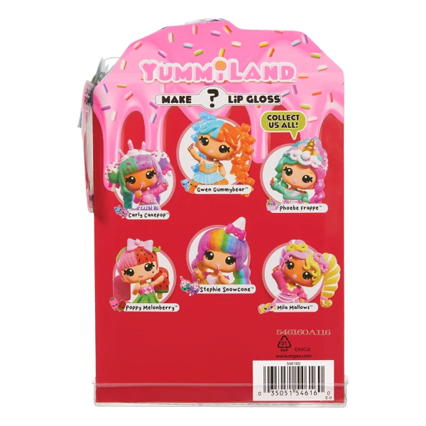 YUMMILAND MYSTERY LIPGLOSS ΚΟΥΚΛΑ - CARLY CAKEPOP