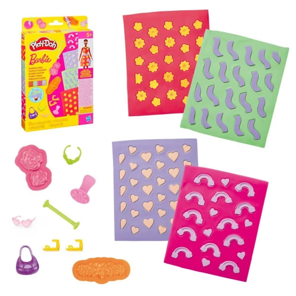PLAY-DOH BARBIE FLOWERS AND FLORALS