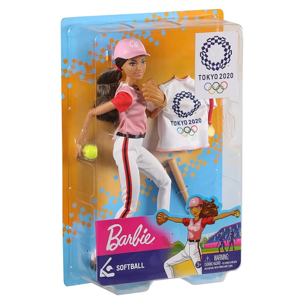 BARBIE ΟΛΥΜΠΙΑΚΟΙ ΑΓΩΝΕΣ ΑΘΛΗΤΡΙΑ SOFTBALL - BASEBALL