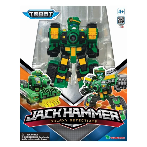 TOBOT GALAXY DETECTIVES ΡΟΜΠΟΤ JACKHAMMER