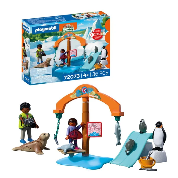 PLAYMOBIL ANIMALS & FRIENDS ΕΞΕΡΕΥΝΩΝΤΑΣ ΤΑ ΖΩΑ ΤΩΝ ΠΑΓΩΝ