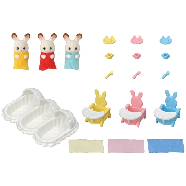 THE SYLVANIAN FAMILIES TRIPLETS CARE SET 5532