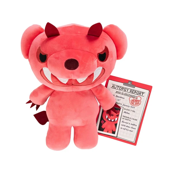 DEDDYBEARS PLUSH 30.5 cm TEDDY BEAR IN A SACK - BEEZLEBEAR