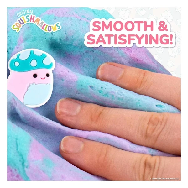 SQUISHMALLOWS ΑΡΩΜΑΤΙΚΟ CLOUD SLIME ΜΕ TOPPER ΣΕ ΒΑΖΑΚΙ W1 - PYLE THE MUSHROOM