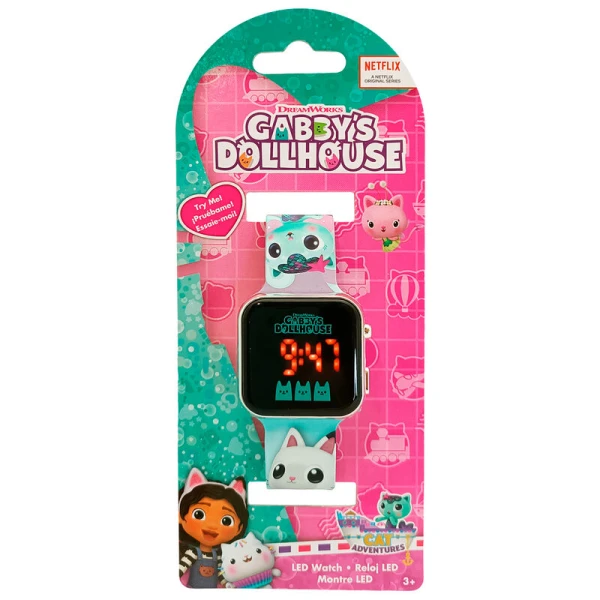 KIDS LED WATCH - GABBY\'S DOLLHOUSE