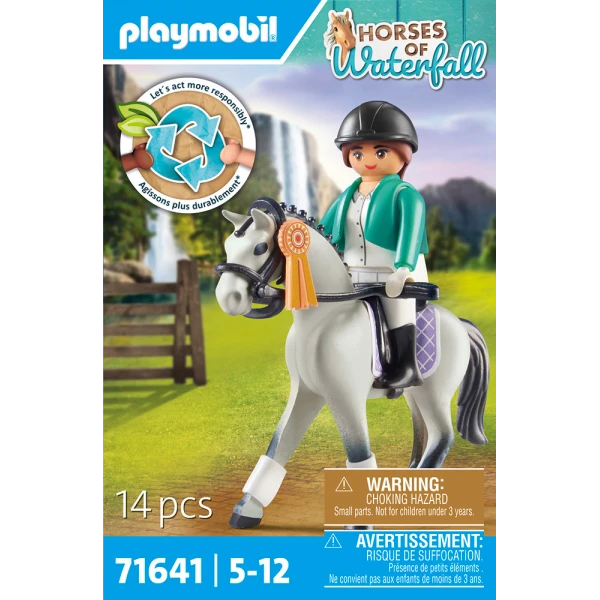 PLAYMOBIL HORSES OF WATERFALL TOURNAMENT RIDER