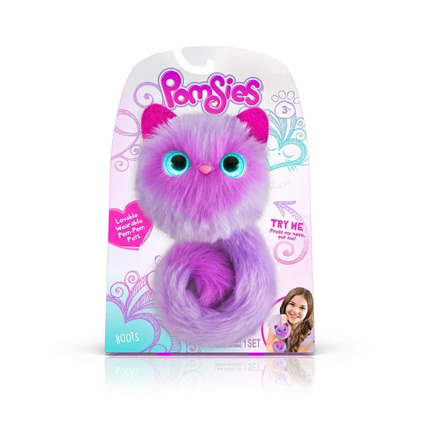 PLUSH ANIMALS POMSIES - 7 DESIGNS