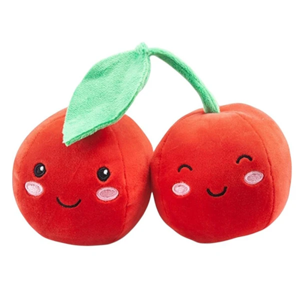 PLUSH FOODIES FRUITY 16 cm CHERRIES
