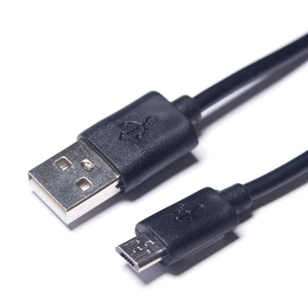 GREEN MOUSE MICRO USB CABLE 1m BLACK