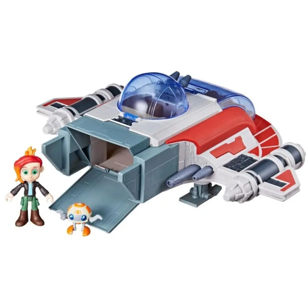 STAR WARS PS TEAM TRANSPORT THE CRIMSON FIREHAWK SHIP