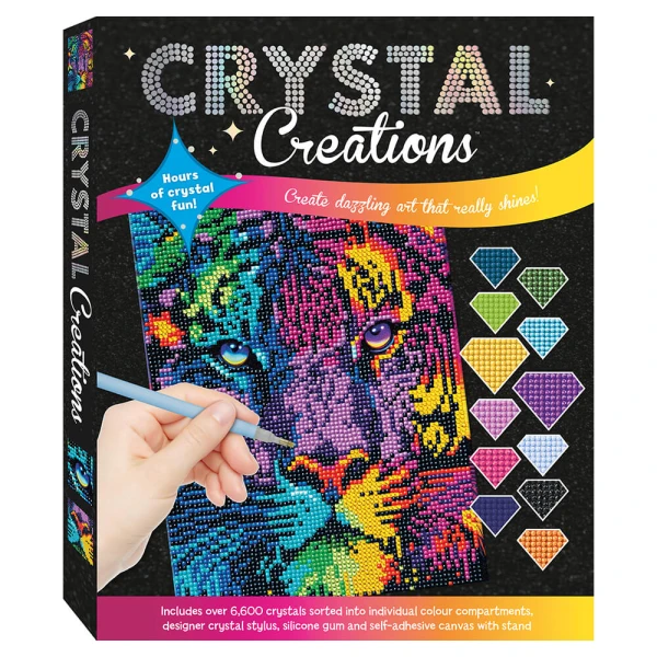 HINKLER CRYSTAL CREATIONS NEON TIGER