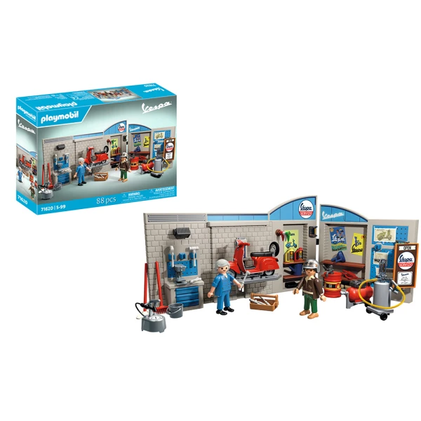 PLAYMOBIL VESPA 60S VESPA GARAGE