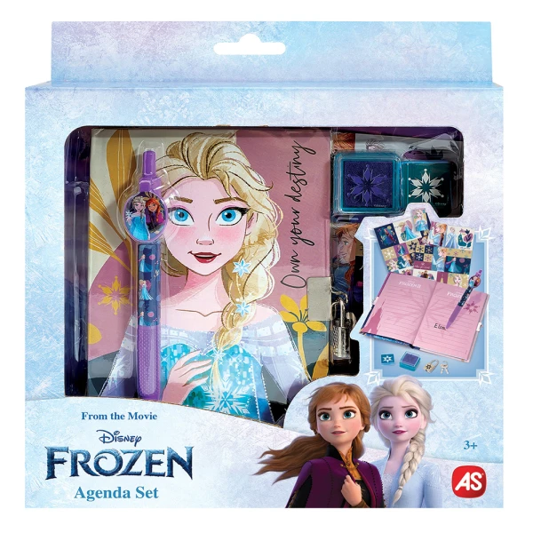 AS AGENDA SET DISNEY FROZEN IN 2 DESIGNS FOR AGES 3+