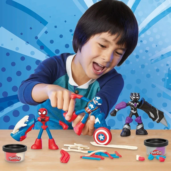 PLAY-DOH ΣΕΤ ΠΑΙΧΝΙΔΙΟΥ HERO ADVENTURE MARVEL