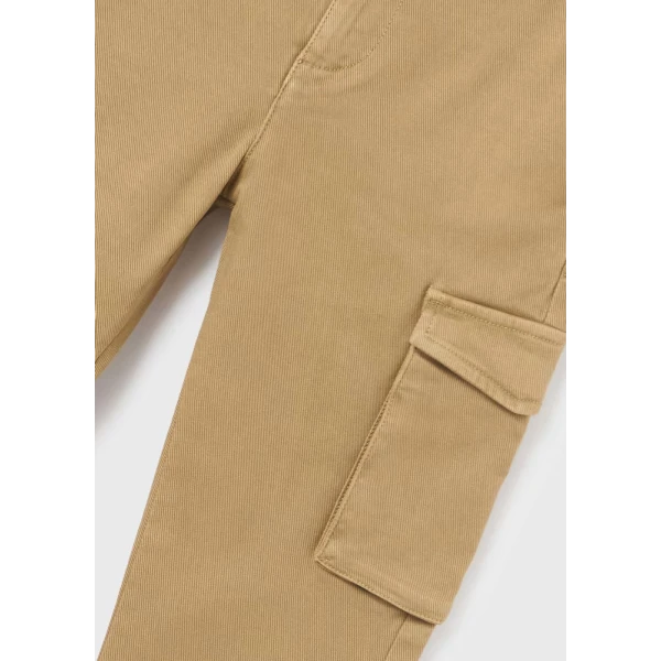 MAYORAL TROUSERS CARGO SLIM TAN