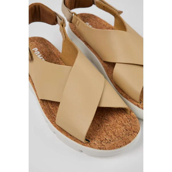 CAMPER WOMEN\'S SANDALS ORUGA BEIGE