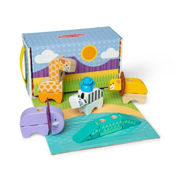 MELISSA & DOUG BLOCKABLES ΣΕΤ ΣΑΦΑΡΙ