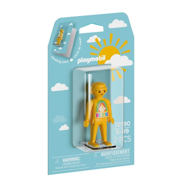 PLAYMOBIL GIFT COLLECTION GREETING CARD WELCOMA BABY