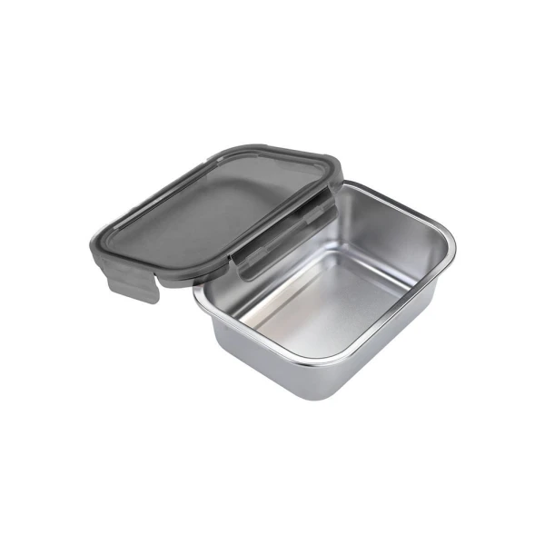 ESTIA HOME ARTS ΦΑΓΗΤΟΔΟΧΕΙΟ ΑΝΟΞΕΙΔΩΤΟ 1200ml ΜΕ ΠΛΑΣΤΙΚΟ ΚΑΠΑΚΙ