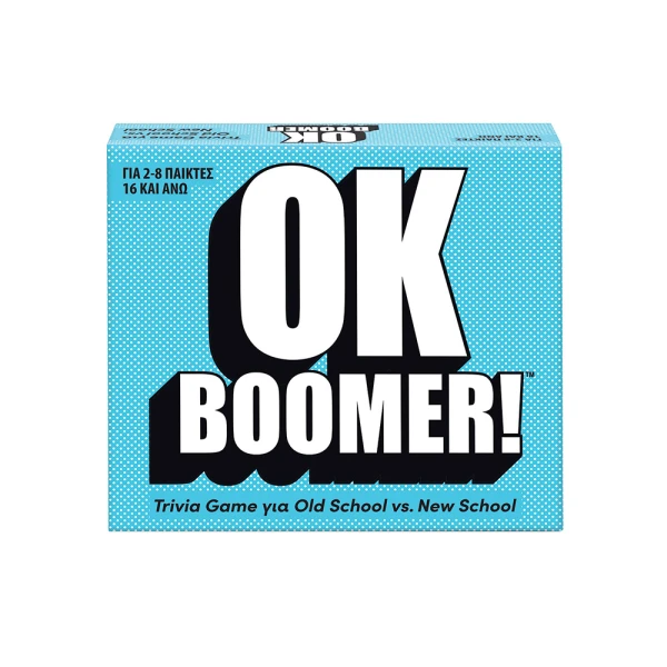 AS GAMES BOARD GAME OK BOOMER - FOR AGES 16+ AND 2-8 PLAYERS