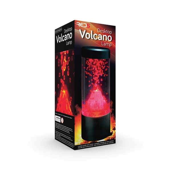 RED5 MINI VOLCANO ROUND DECORATIVE LED LAMP 