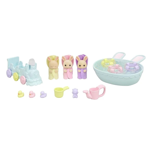 THE SYLVANIAN FAMILIES ΤΡΙΔΥΜΑ ΣΕΤ ΜΠΑΝΙΟΥ