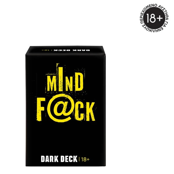 AS GAMES ΕΠΙΤΡΑΠΕΖΙΟ ΠΑΙΧΝΙΔΙ ΜΕ ΚΑΡΤΕΣ DARK DECK MINDF@CK ΓΙΑ ΗΛΙΚΙΕΣ 18+ ΧΡΟΝΩΝ