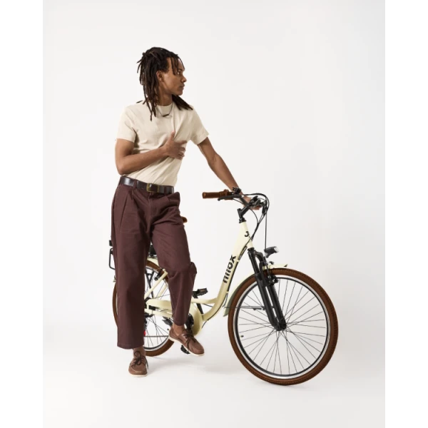NILOX E BIKE J5 PRO ELECTRIC BIKE CREAM/BEIGE